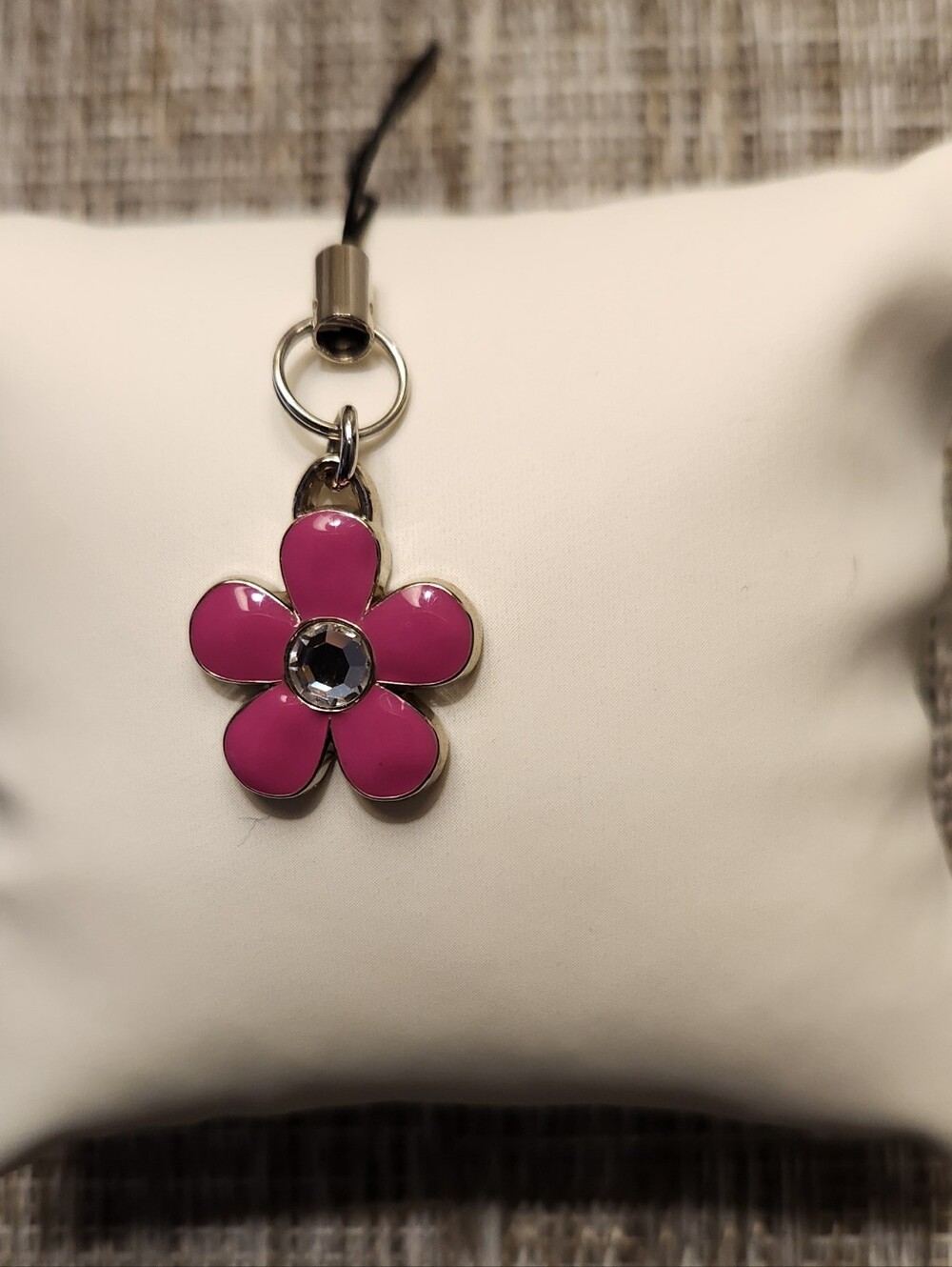 Coach Pink Flower Charm